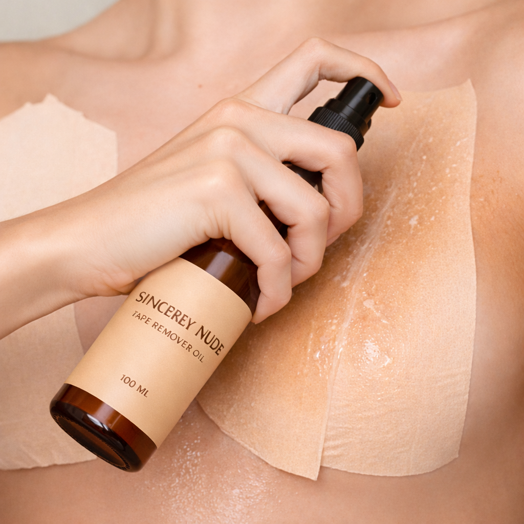 Boob Tape Remover Oil – Gentle, Effective & Skin-Friendly