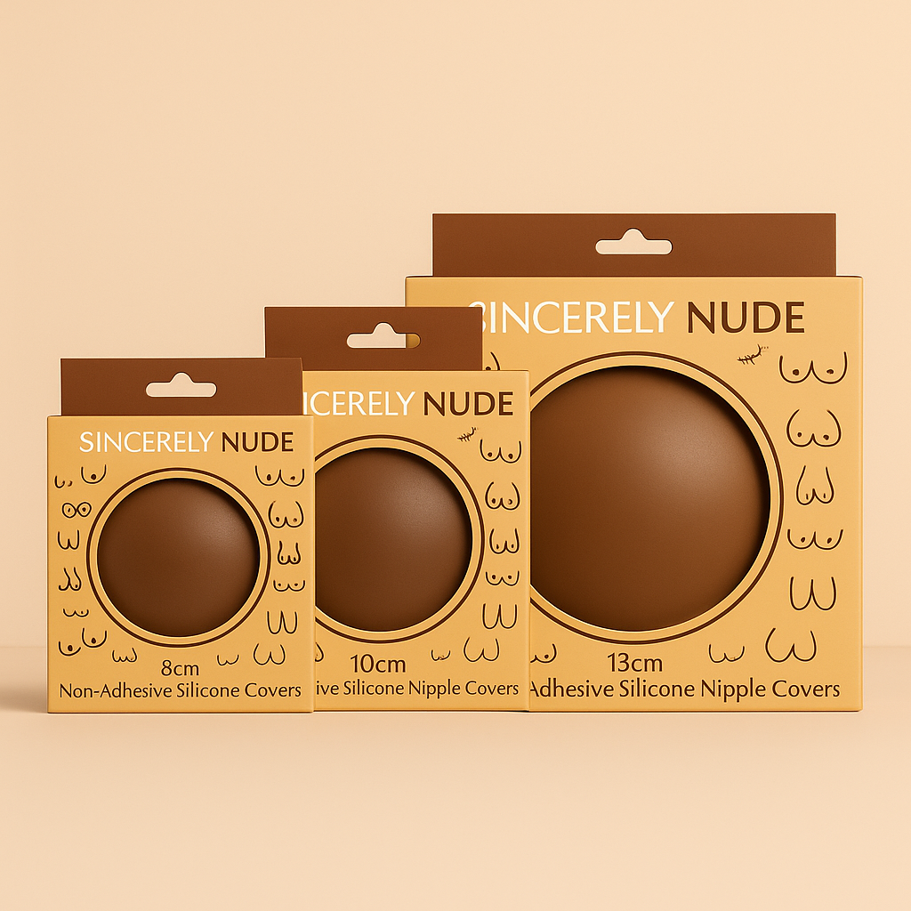 Non-Adhesive Round Silicone Reusable Nipple Covers