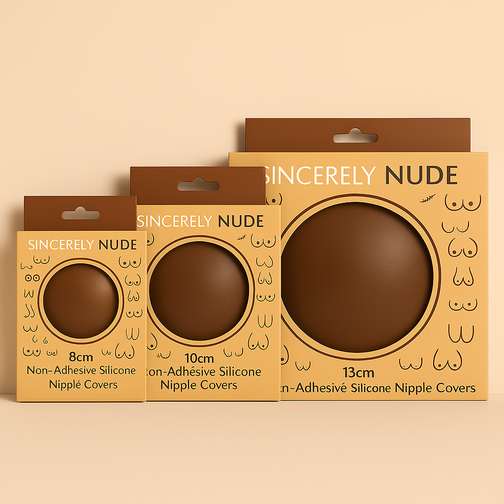 Non-Adhesive Round Silicone Reusable Nipple Covers