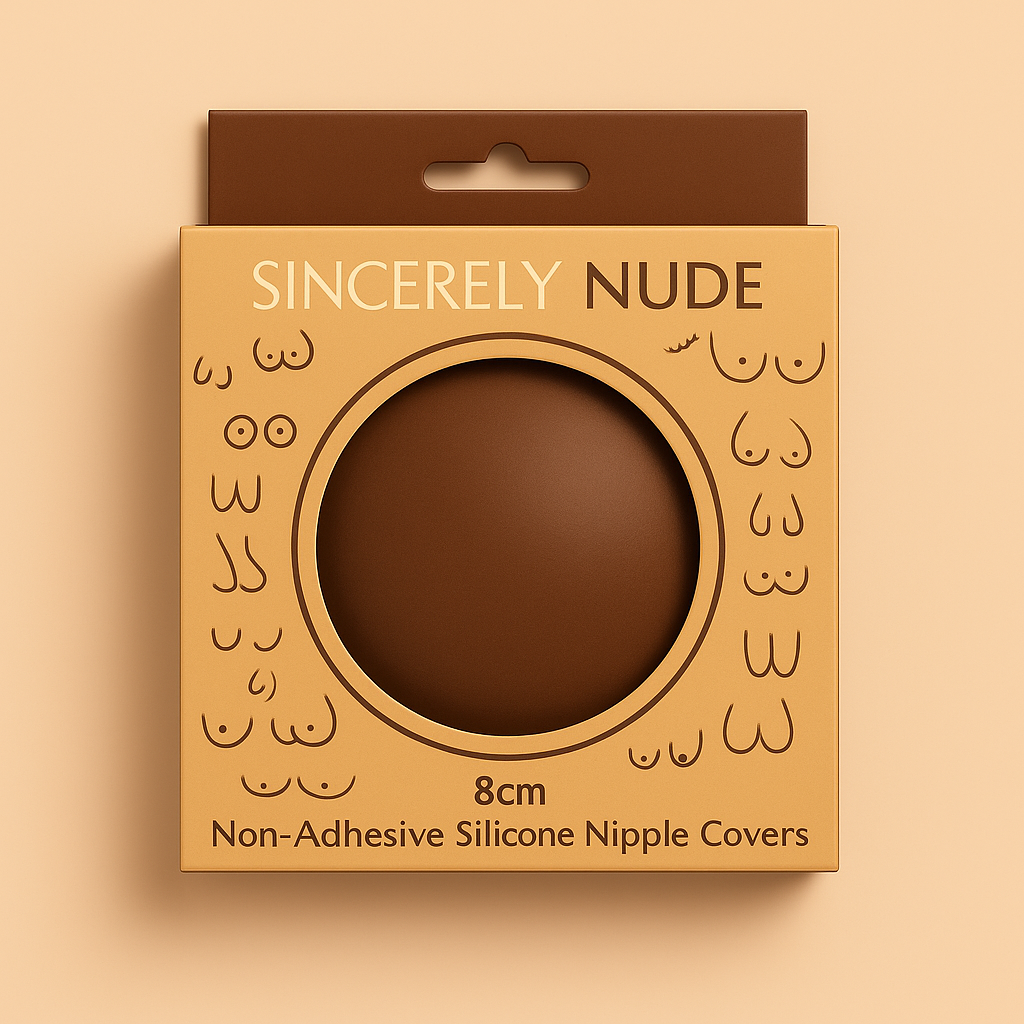 Non-Adhesive Round Silicone Reusable Nipple Covers